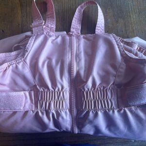 Cat & Jack Light Pink Bib style Snow pants